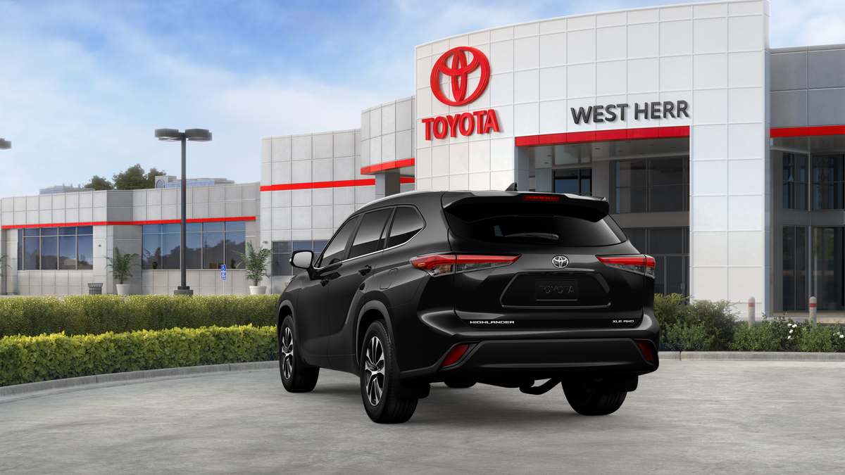 New 2026 Midnight Black Metallic Toyota XLE image 7