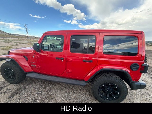 Used 2018 Firecracker Red Clearcoat Jeep Unlimited Sahara image 10