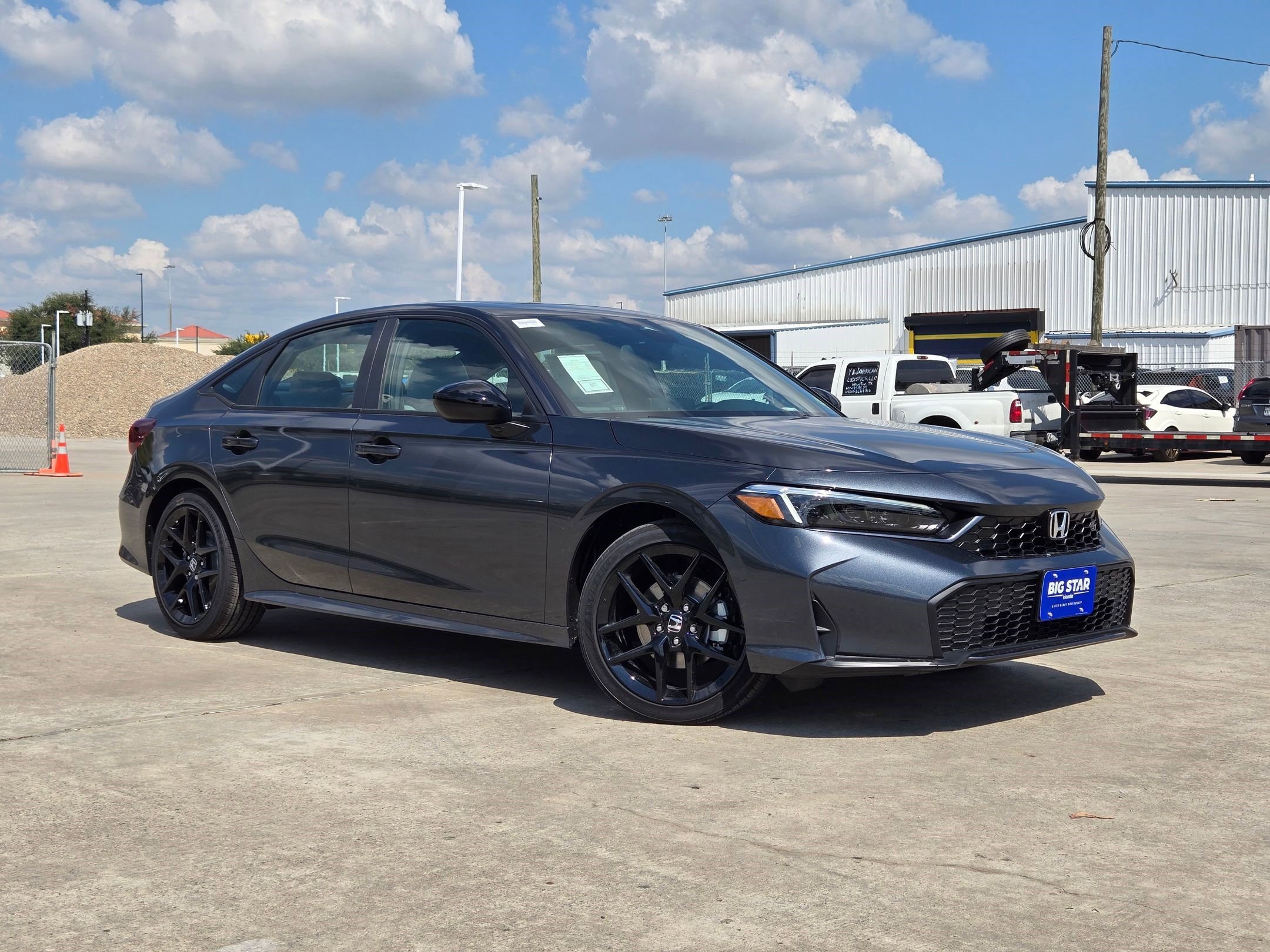 New 2026 Meteorite Gray Metallic Honda Sport image 2