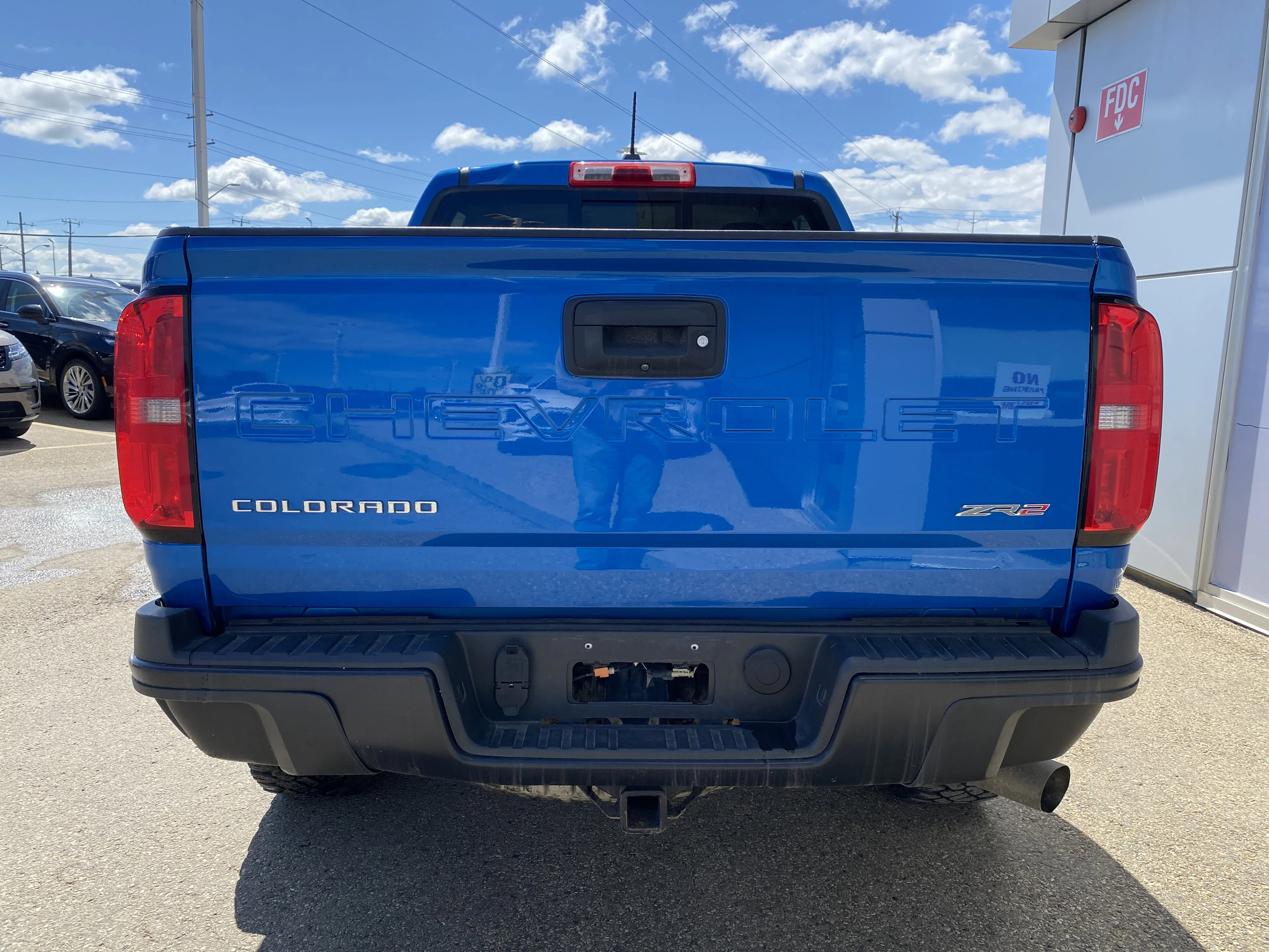 Certified Used 2022 Blue Chevrolet 4WD ZR2 Crew Cab * RARE DIESEL  2.8L * HD TOW PACKAGE * REMOTE STARTER * image 4