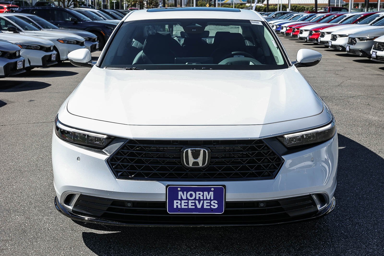 New 2026 Platinum White Pearl Honda Touring Sedan image 2