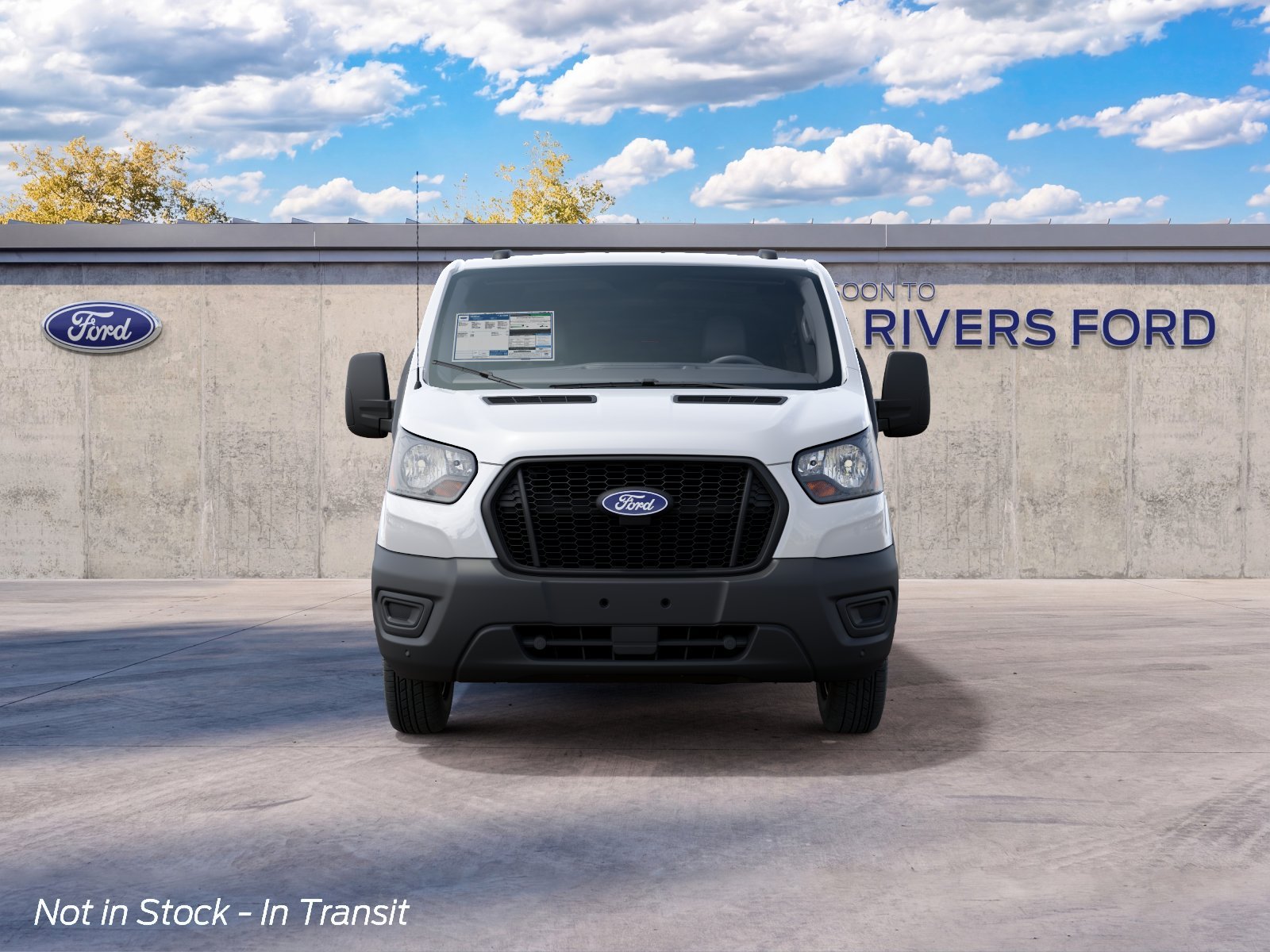 New 2027 Oxford White Ford Cargo Van image 3