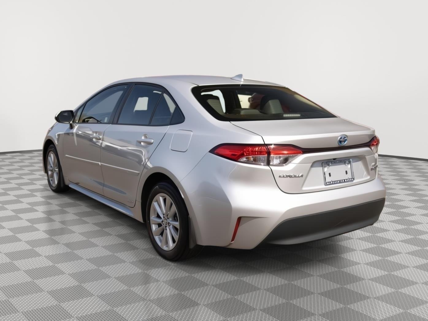 Used 2024 Classic Silver Metallic Toyota Hybrid LE image 20