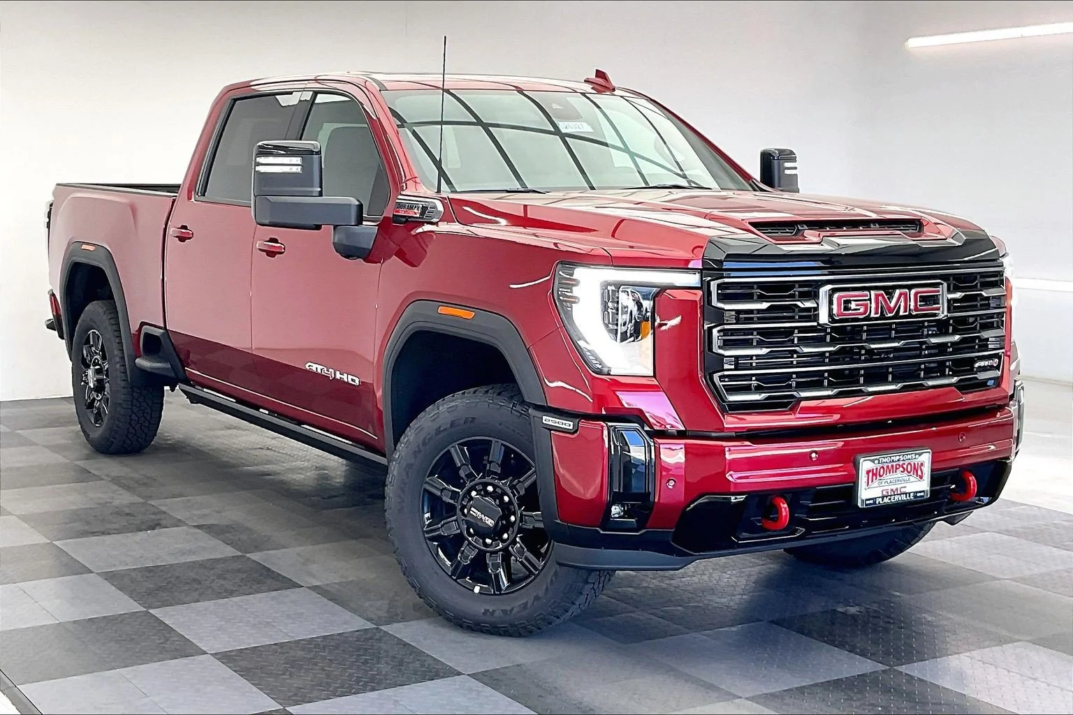 New 2026 Volcanic Red Tintcoat GMC AT4 image 1