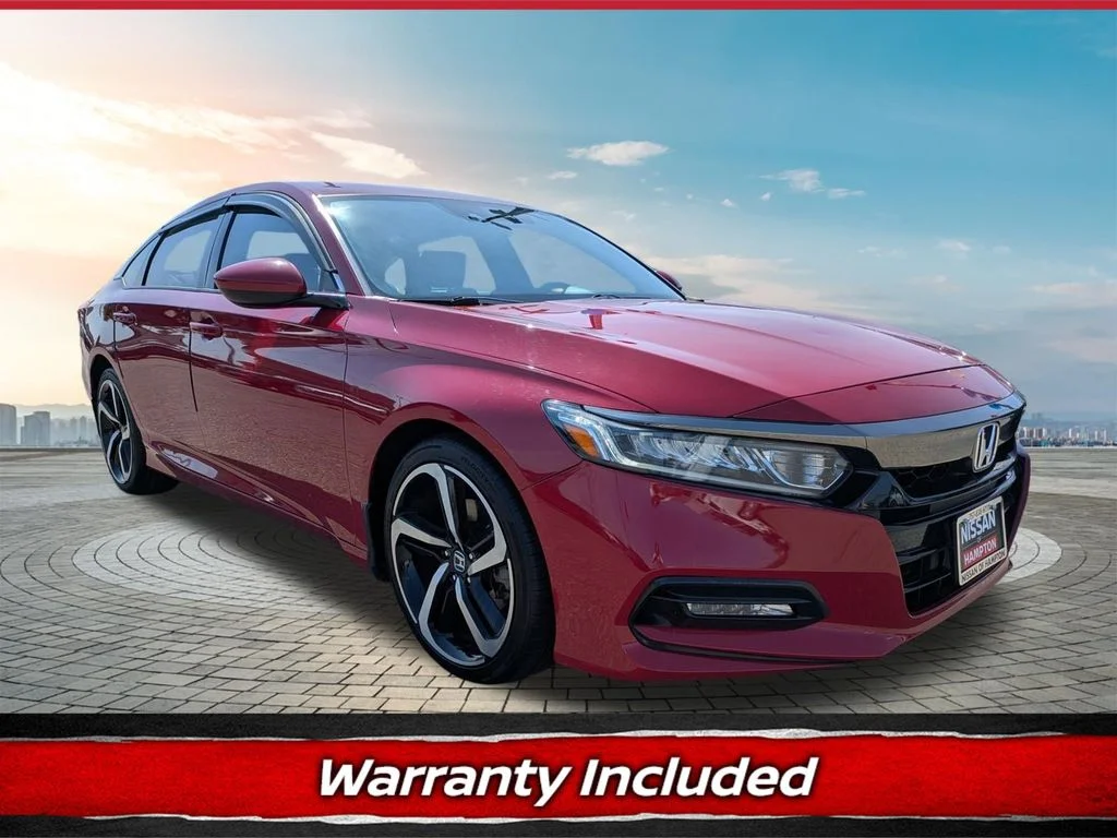 Used 2019 San Marino Red Honda Sport 1.5T image 1