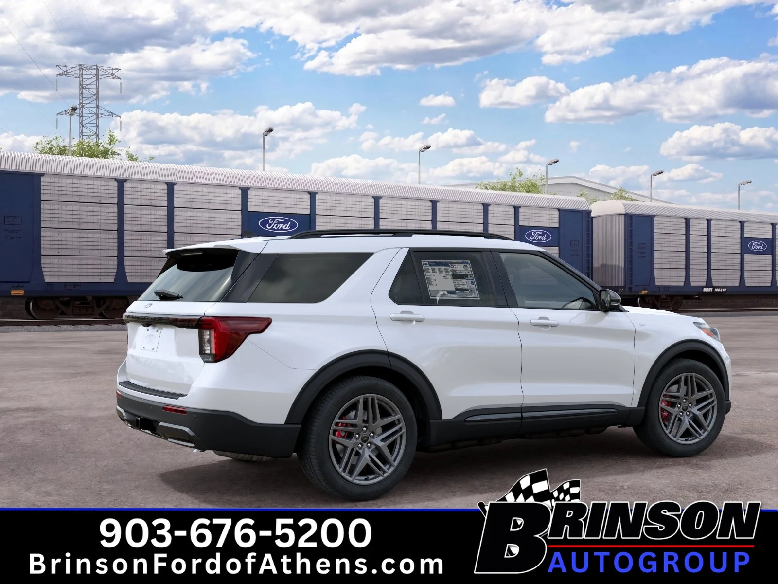 New 2027 Star White Metallic Tri-Coat Ford ST-Line image 6