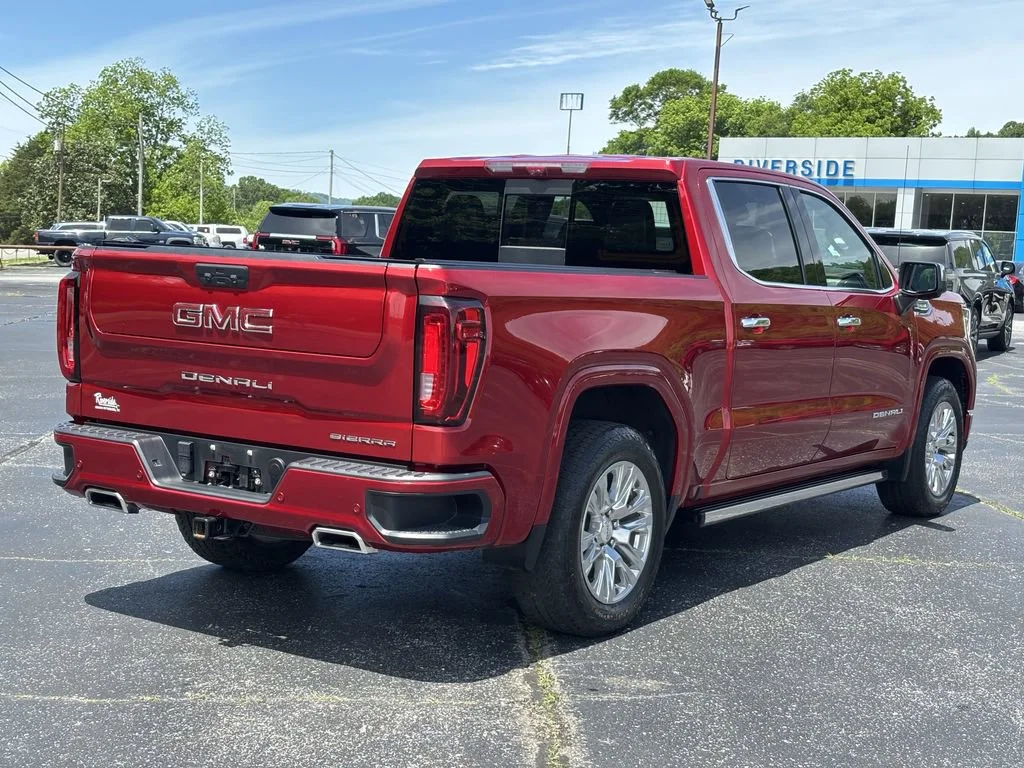 Used 2024 Volcanic Red Tintcoat GMC Denali image 9