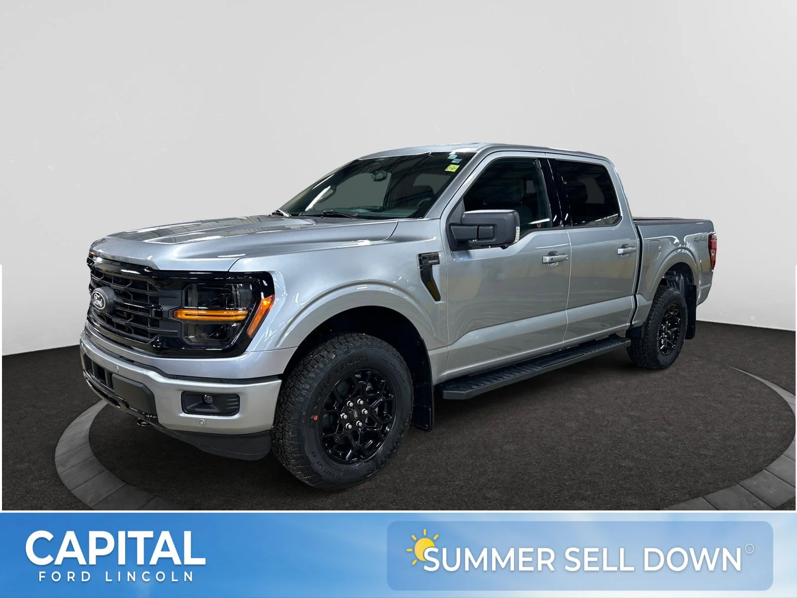 New 2026 Iconic Silver Metallic Ford XLT image 1