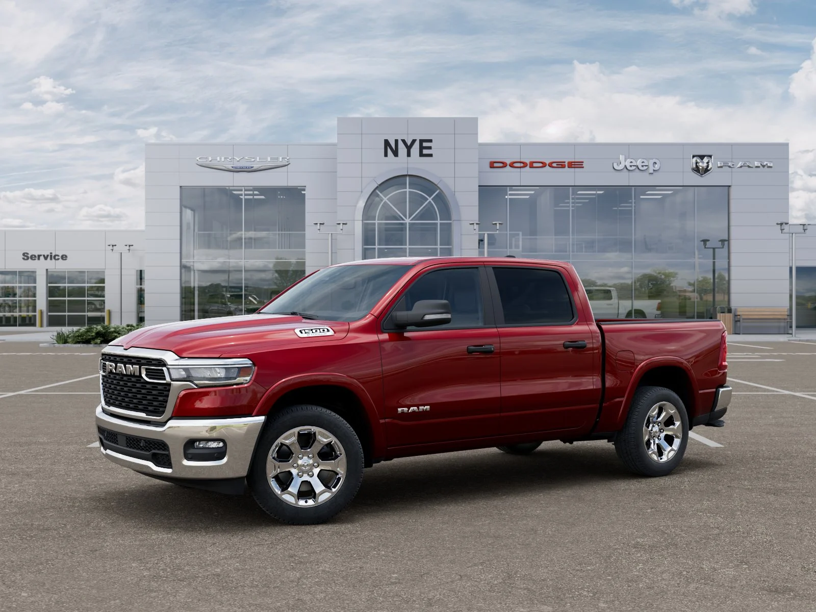 New 2026 Molten Red Pearlcoat RAM Big Horn/Lone Star image 28
