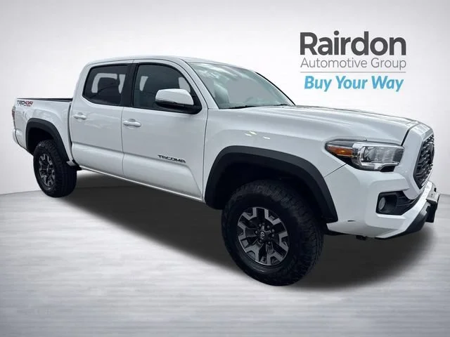 Used 2021 Super White Toyota TRD Off Road image 1