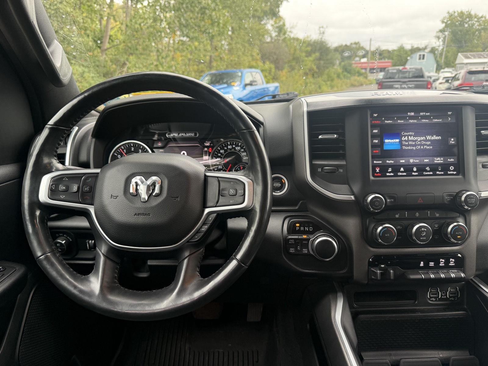 Used 2020 Granite Crystal Metallic Clearcoat Ram Big Horn image 12