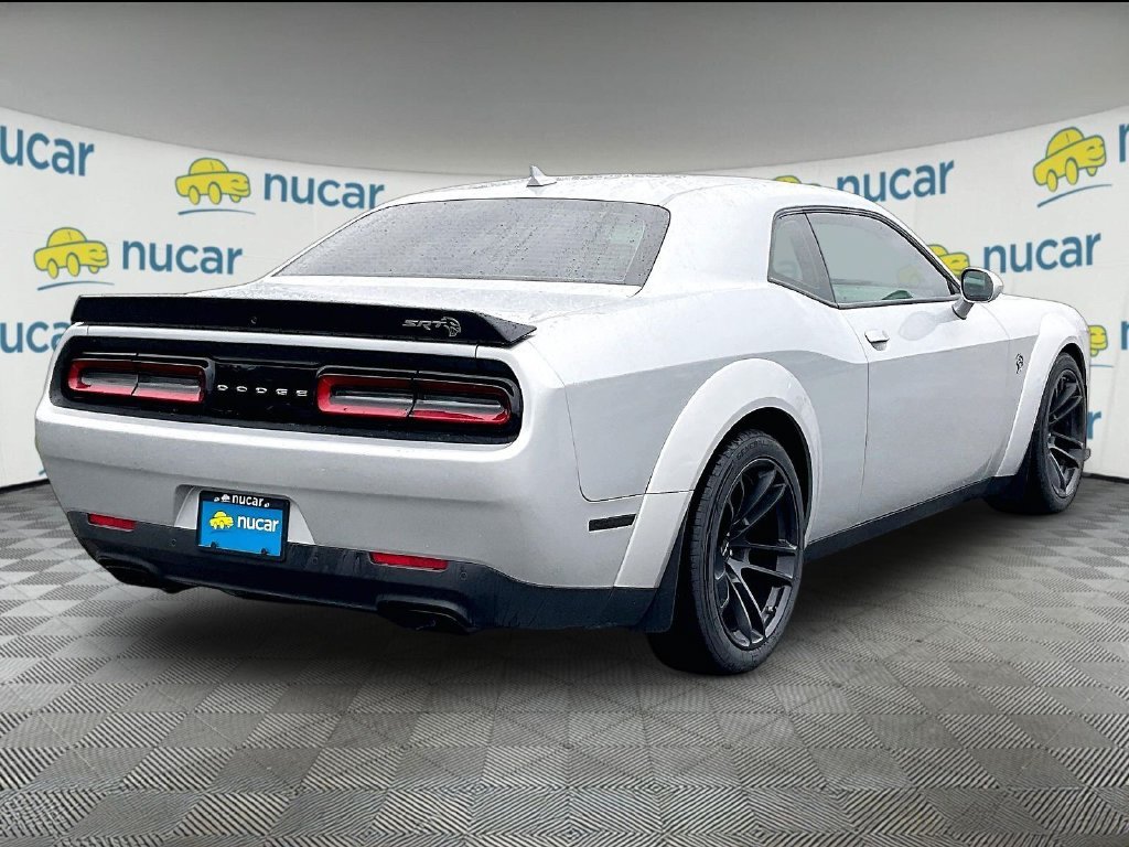 Used 2021 Triple Nickel Clearcoat Dodge SRT Hellcat Widebody image 6