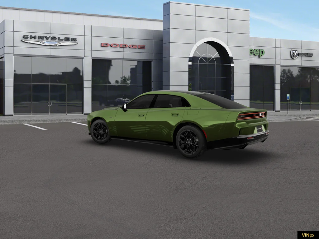 New 2026 Green Machine Exterior Paint Dodge R/T Blacktop 4-door AWD image 3