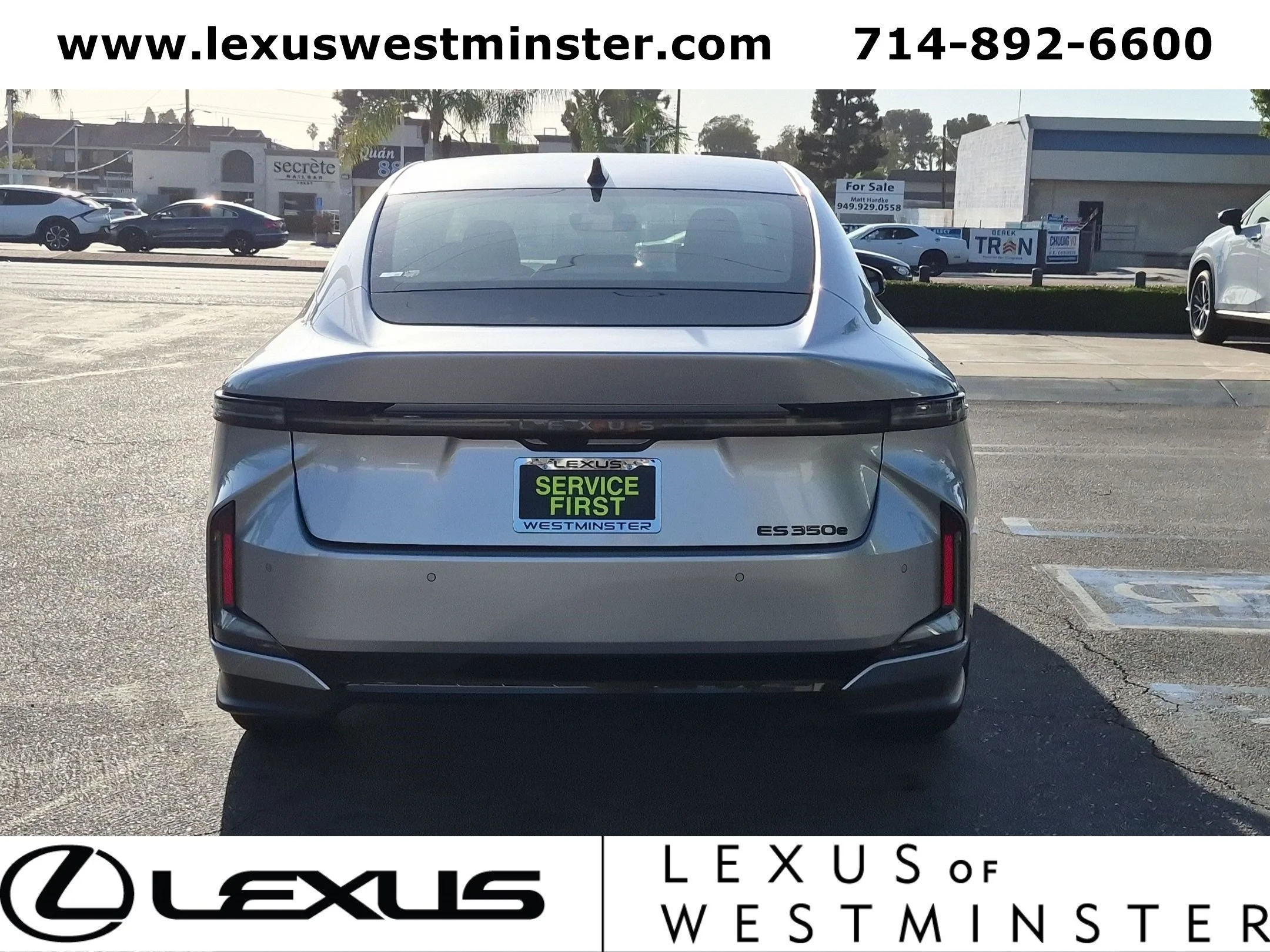 New 2026 Iridium Lexus ES 350e PREMIUM image 7