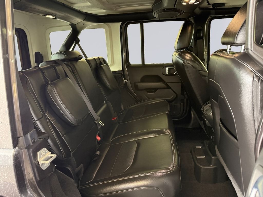 Used 2021 Gray Jeep Unlimited Sahara 4xe image 20