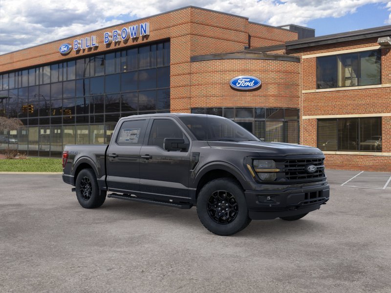 New 2026 Agate Black Metallic Ford XLT image 7