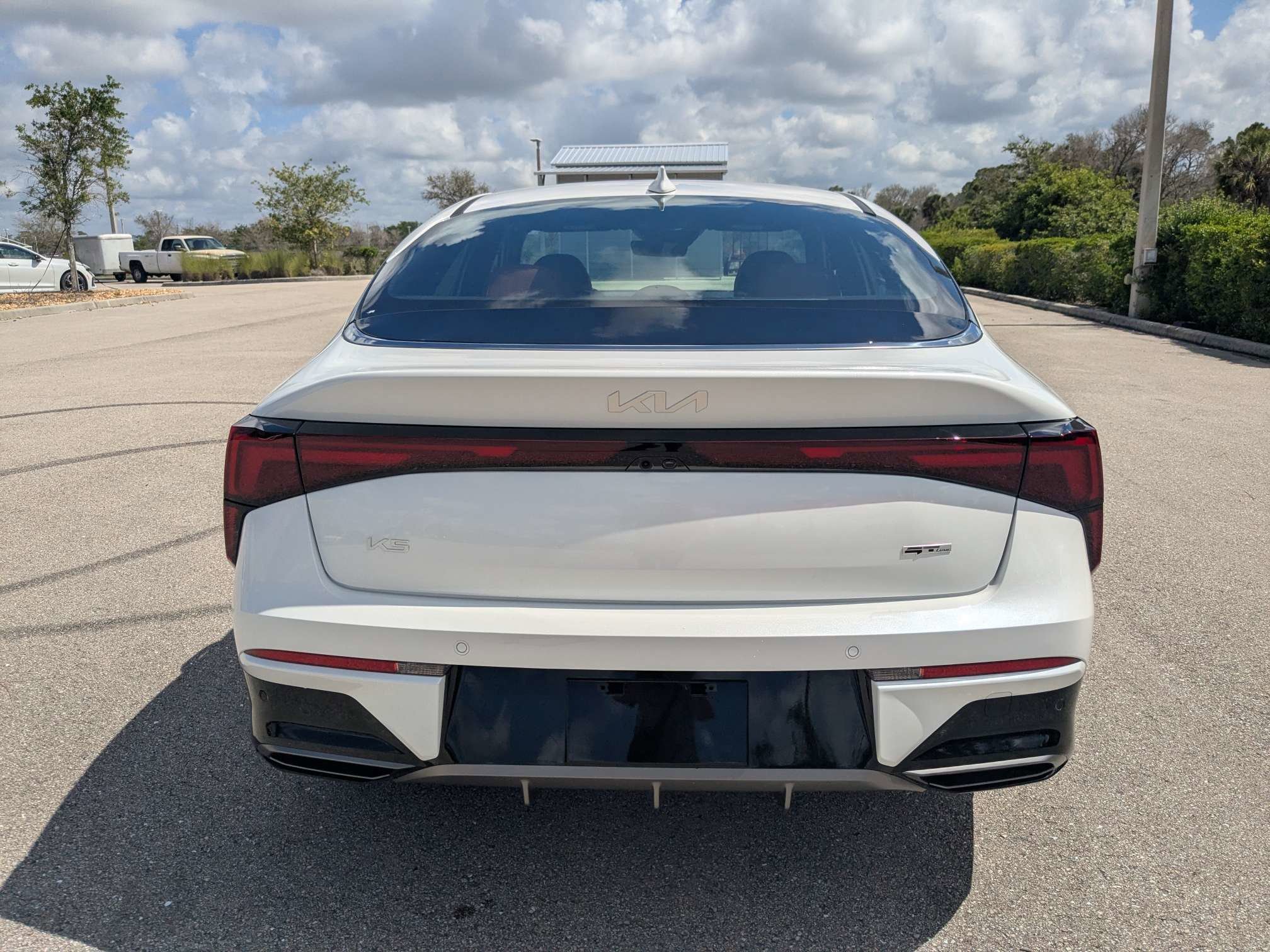 New 2026 Snow White Pearl Kia GT-Line FWD image 6