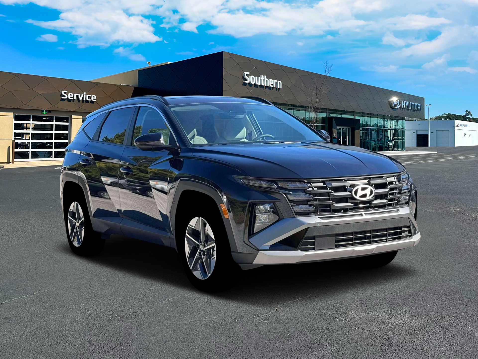 New 2026 Blue Hyundai SEL AWD image 11