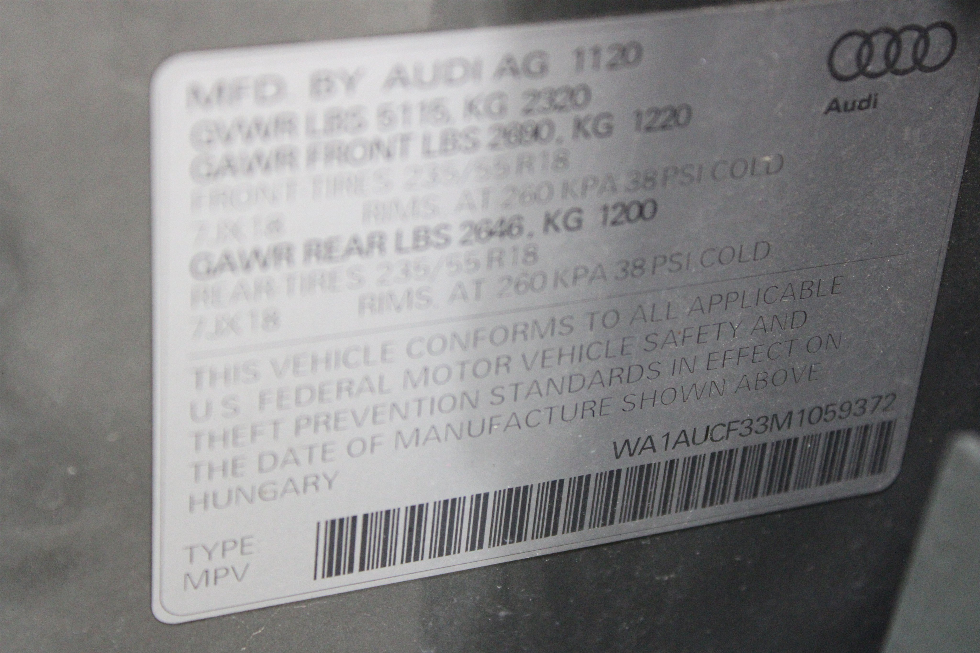 Used 2021 Gray Audi Premium All-Wheel Drive image 37