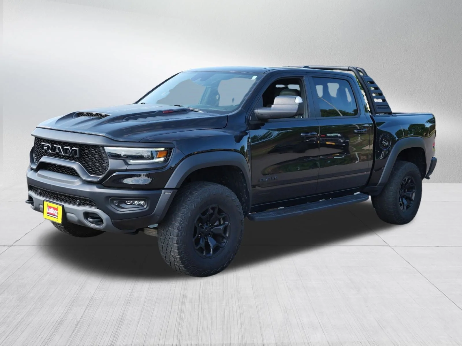 Used 2022 Diamond Black Crystal Pearlcoat Ram TRX image 3