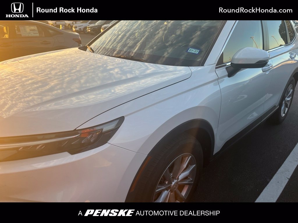 Used 2024 Platinum White Pearl Honda EX-L image 1