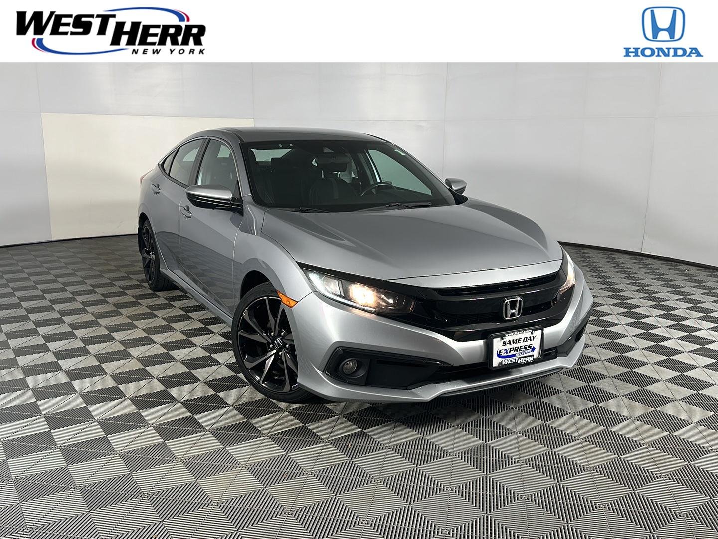 Used 2019 Lunar Silver Metallic Honda Sport image 1