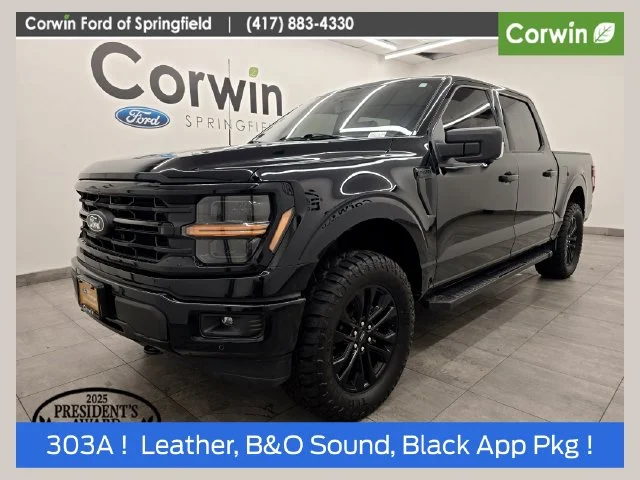 Certified Used 2024 Agate Black Metallic Ford XLT image 1
