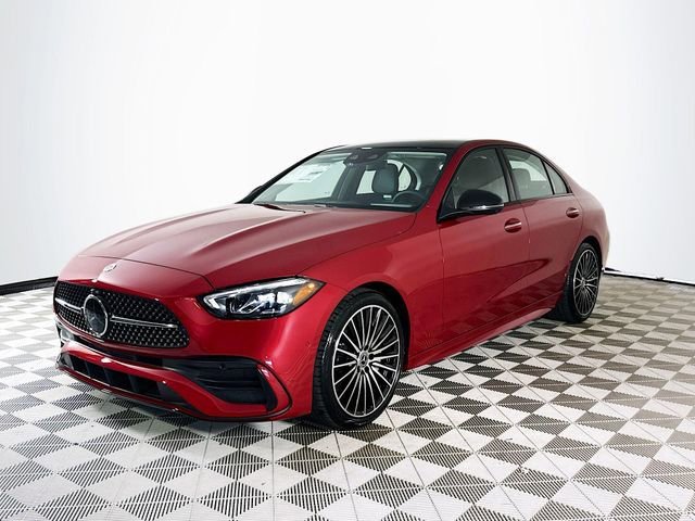 New 2026 MANUFAKTUR Patagonia Red Metallic Mercedes-Benz C 300 image 34