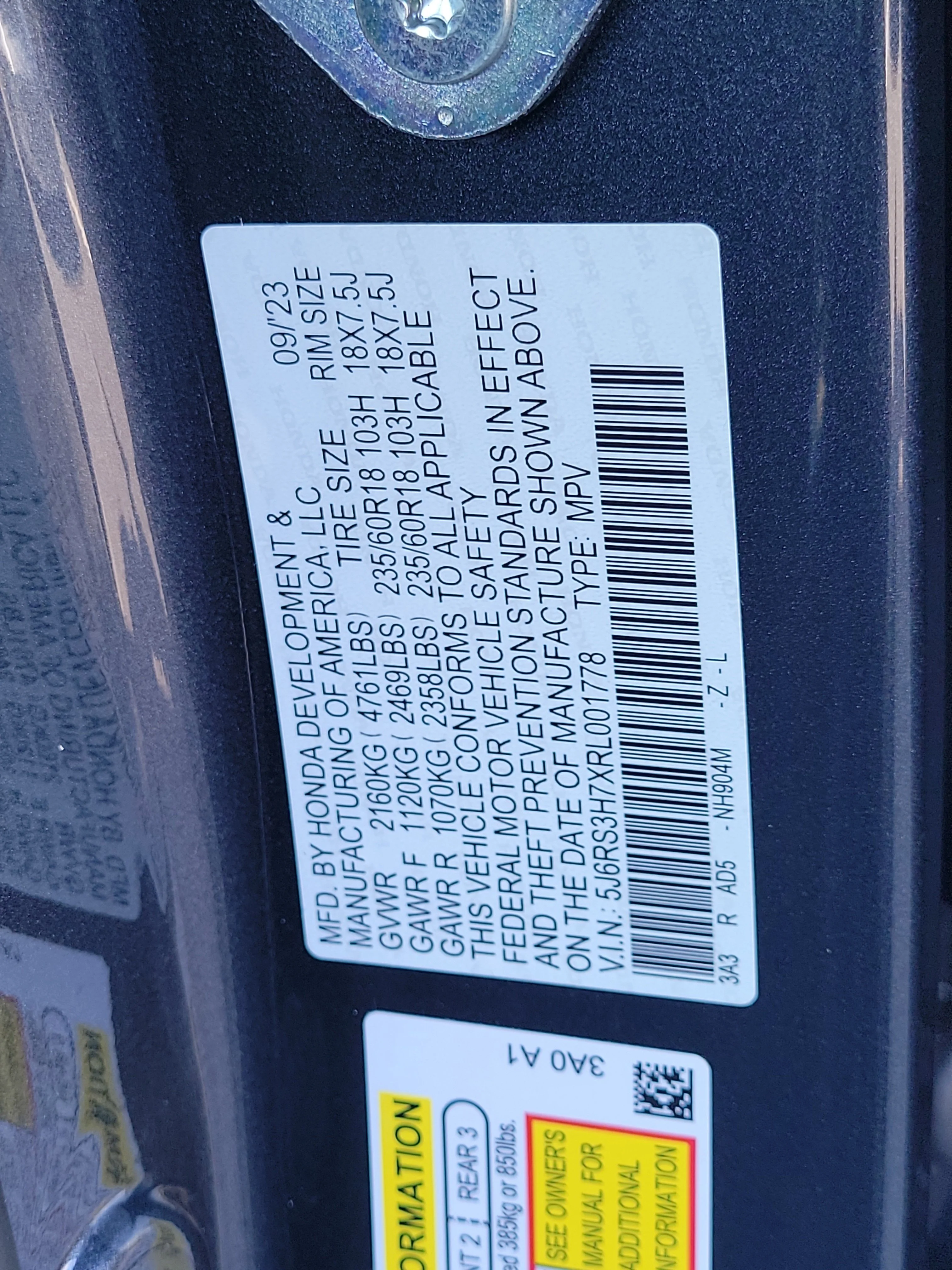 2024 Honda CR-V EX-L - Photo 72