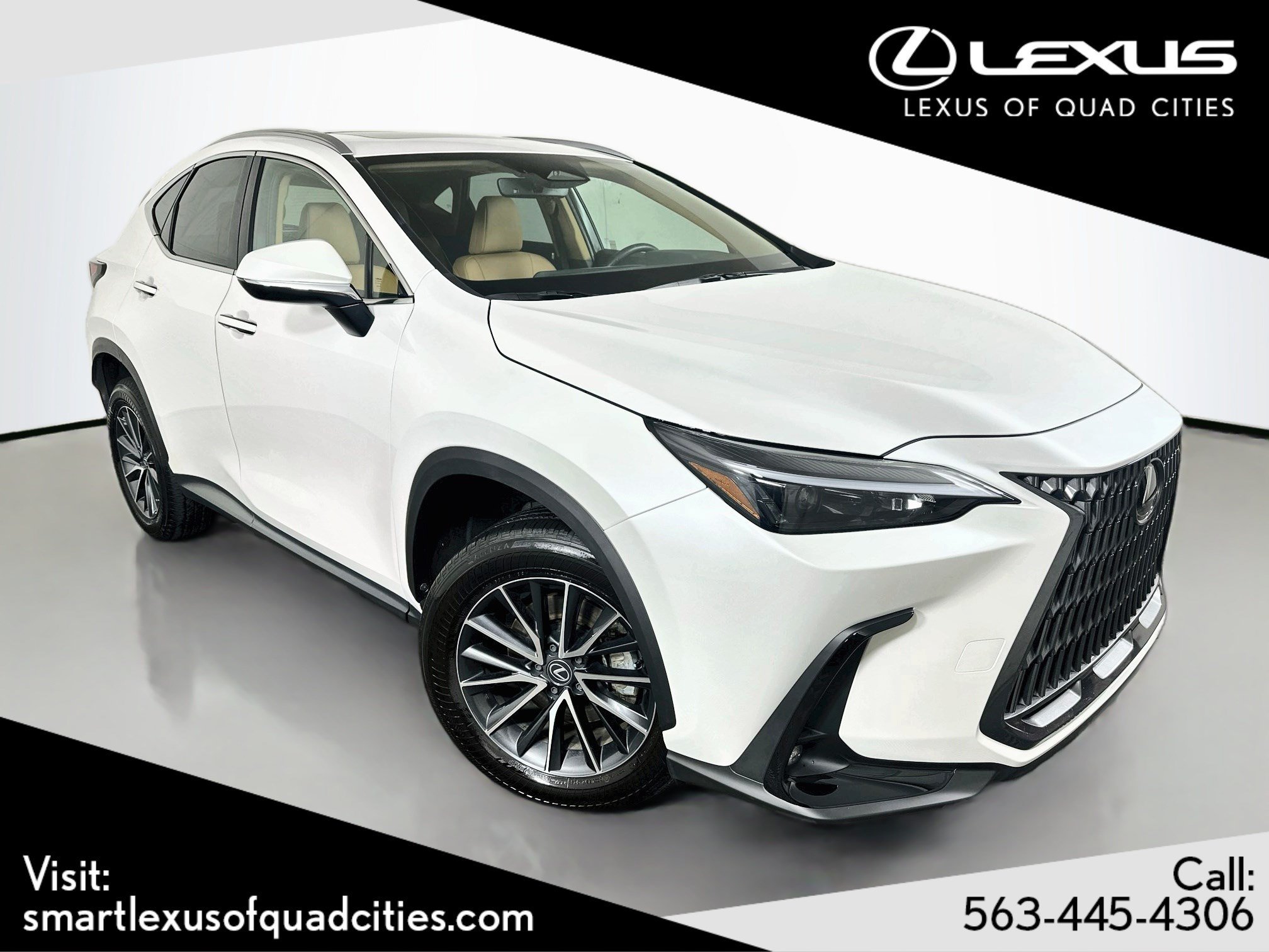 Certified Used 2024 White Pearl Lexus 350h image 1