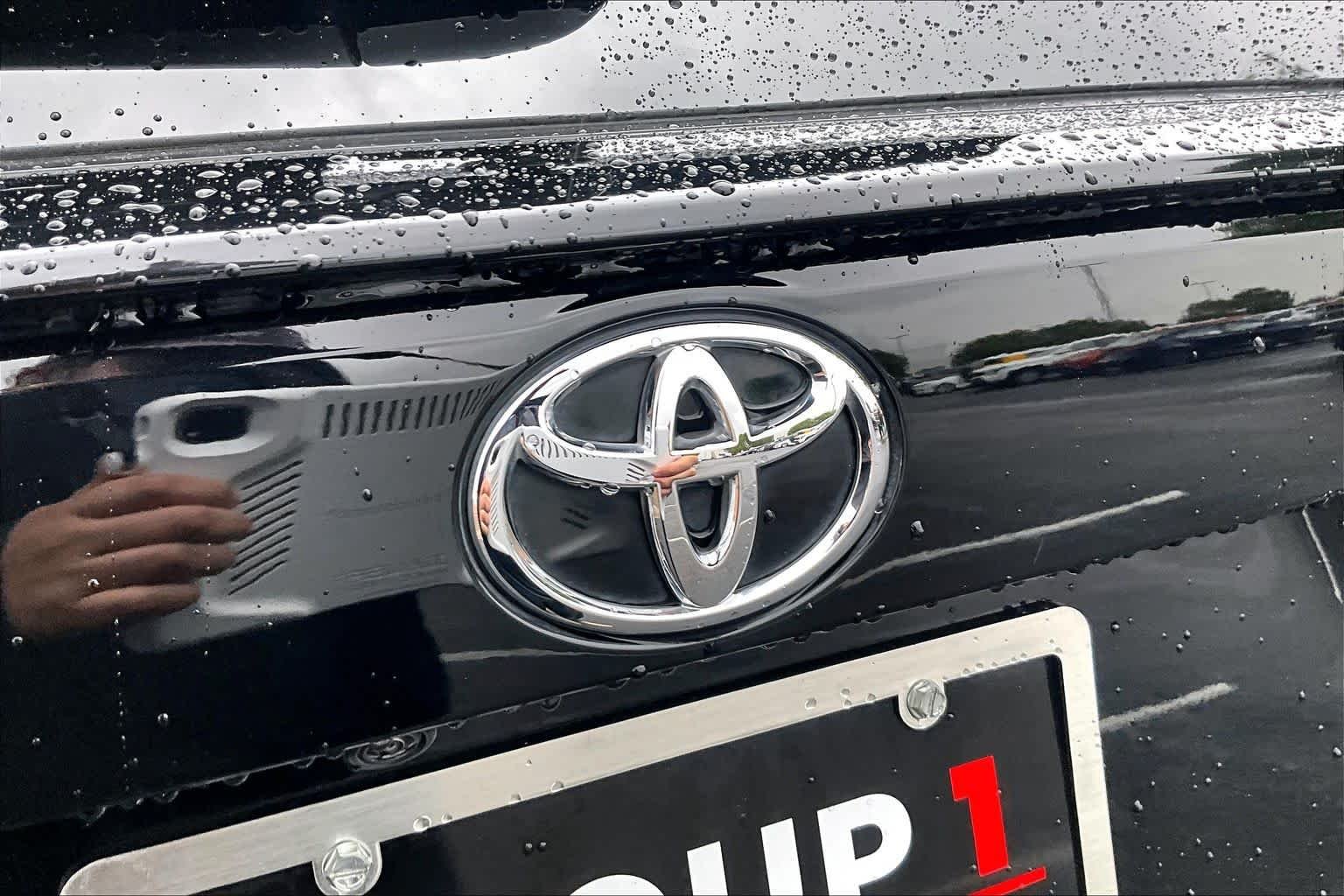 Used 2025 Midnight Black Metallic Toyota Hybrid SE image 28