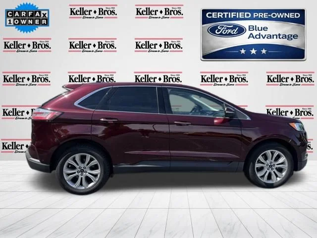 Used 2020 Red Ford Titanium image 8