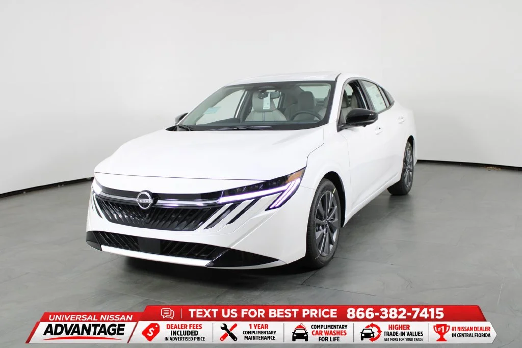 New 2026 Aspen White TriCoat Nissan SL image 1