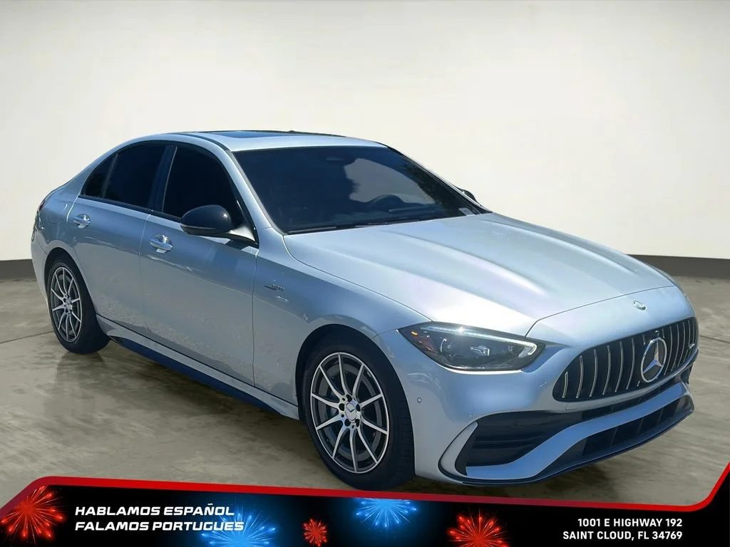 Used 2024 Silver Mercedes-Benz 4MATIC® image 8