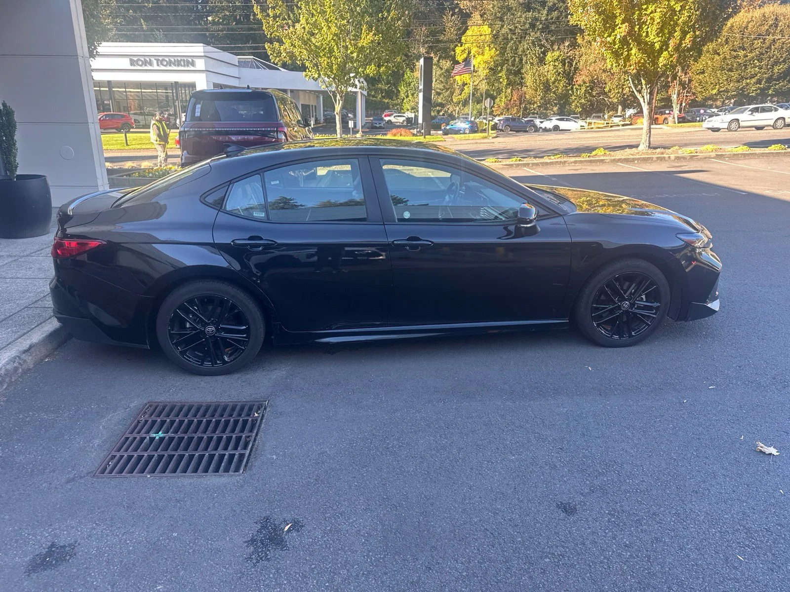 Used 2025 Black Toyota SE image 6