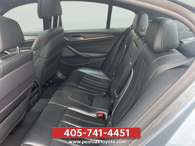 Used 2018 Blue BMW M550i xDrive image 12
