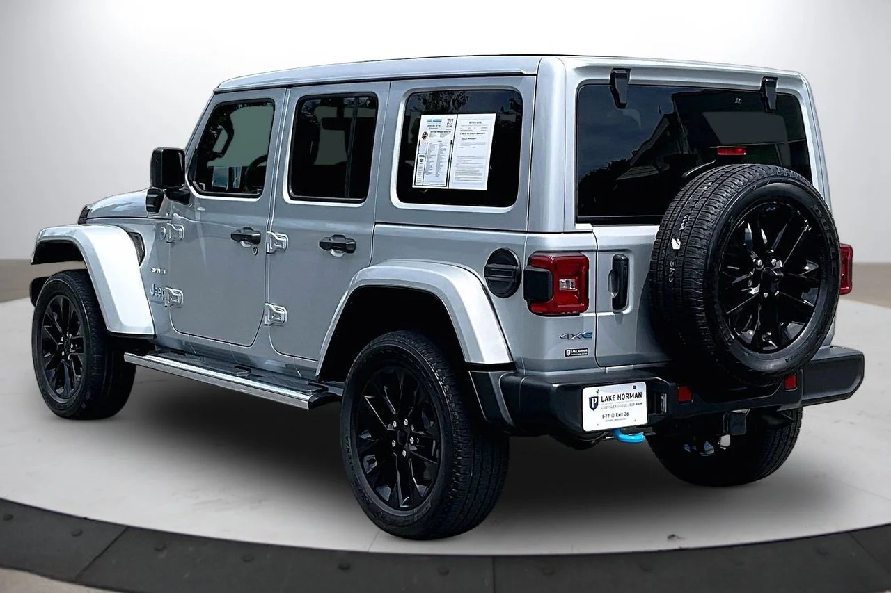 Certified Used 2023 Silver Jeep Sahara 4xe image 7