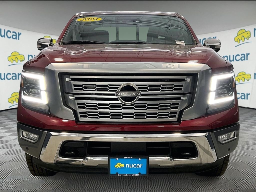 Used 2024 Cardinal Red Metallic Nissan Platinum Reserve image 2