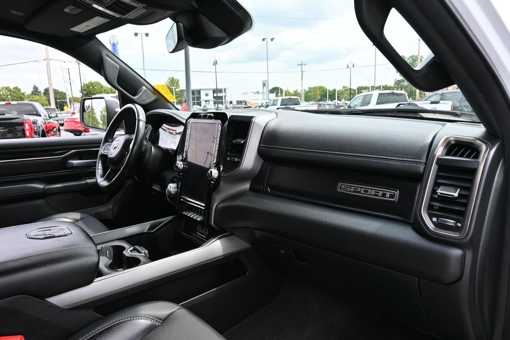 Used 2022 Bright White Clearcoat Ram Sport image 21