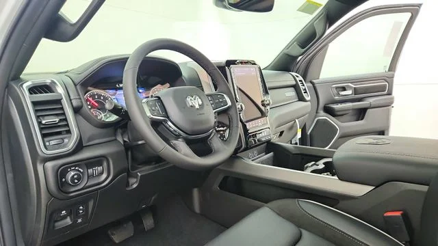 New 2026 Bright White Clear-Coat Exterior Paint RAM Laramie image 17