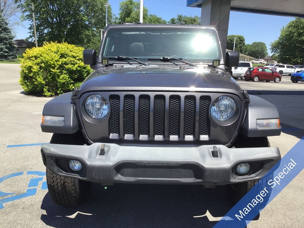Used 2019 Gray Jeep Unlimited Sport image 15