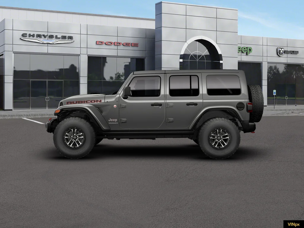 New 2026 Granite Crystal Metallic Clear-Coat Exterior Paint Jeep Rubicon X image 2