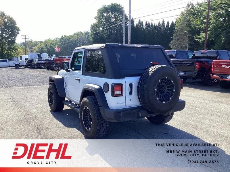 Used 2019 White Jeep Sport S image 4