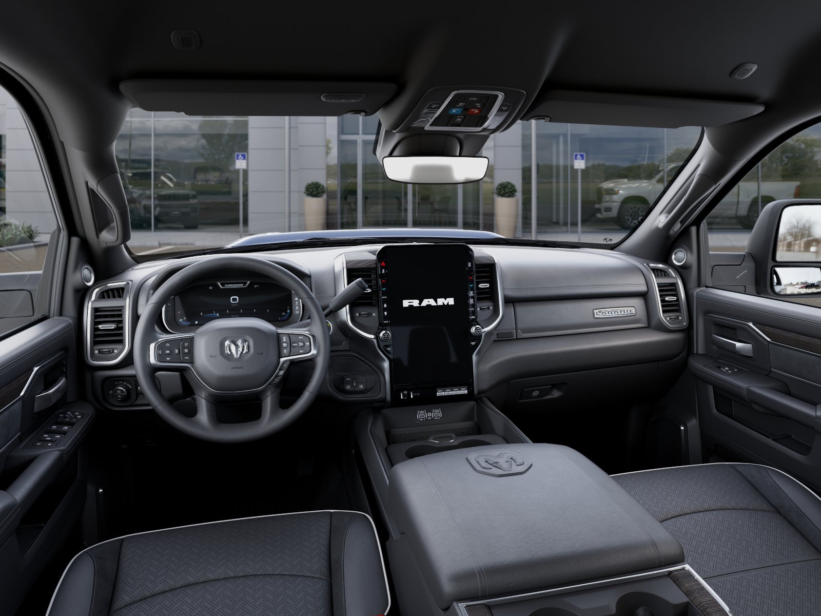 New 2026 Forged Blue Metallic Exterior Paint RAM Laramie image 40