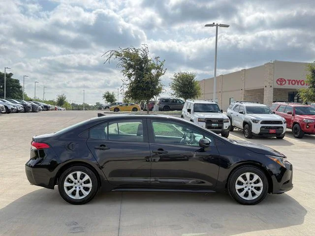 Certified Used 2024 MIDNIGHT BLACK METAL Toyota LE image 4