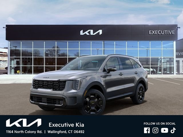 New 2026 Steel Gray Kia X-Line SX Prestige AWD image 1