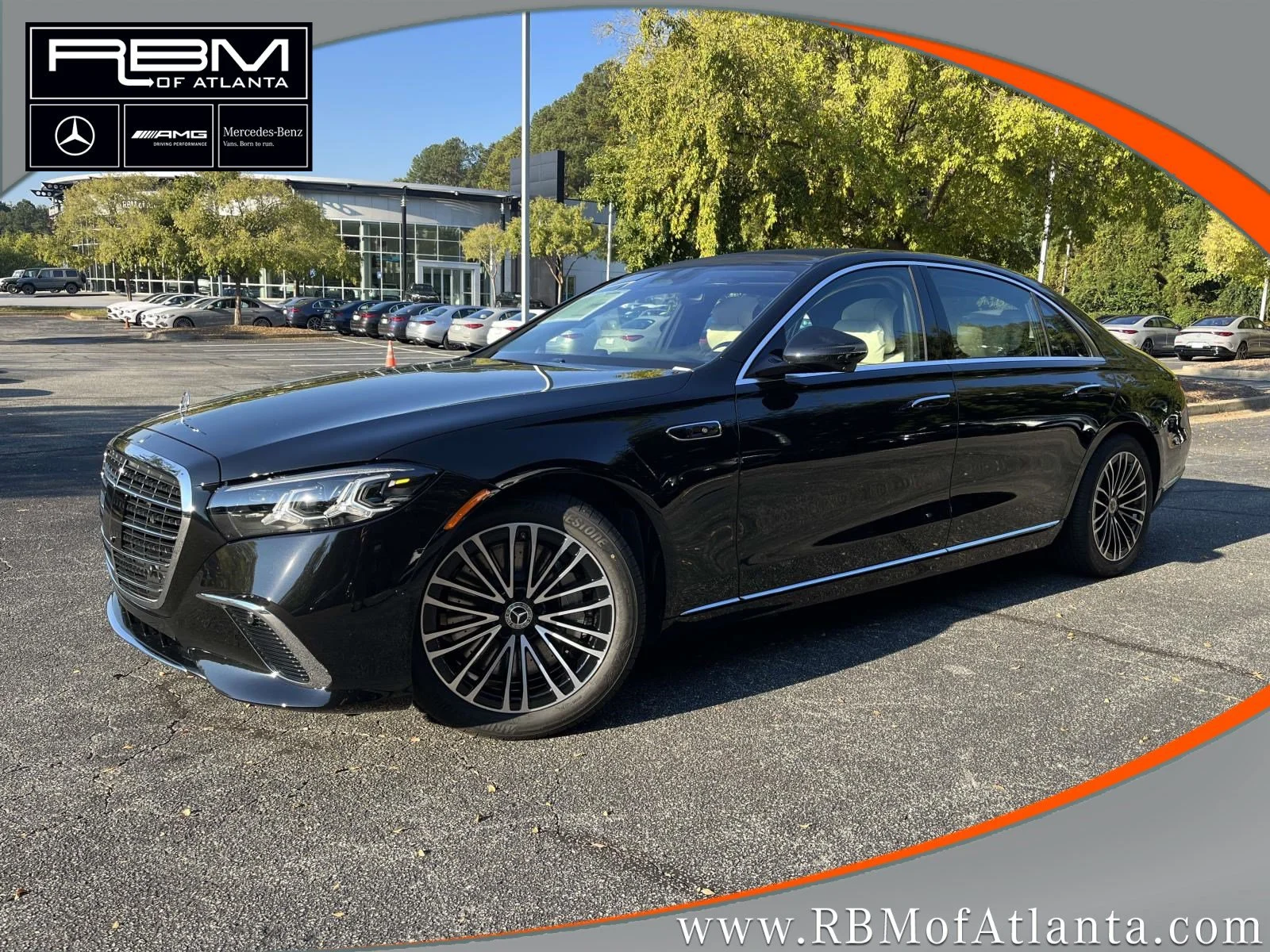 New 2027 Obsidian Black Metallic Mercedes-Benz S 580 4MATIC® Sedan image 1