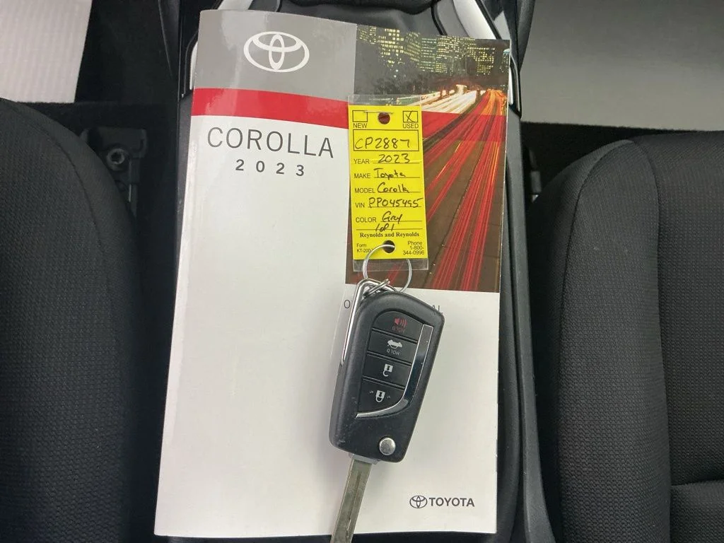 Certified Used 2023 Blue Toyota LE image 21