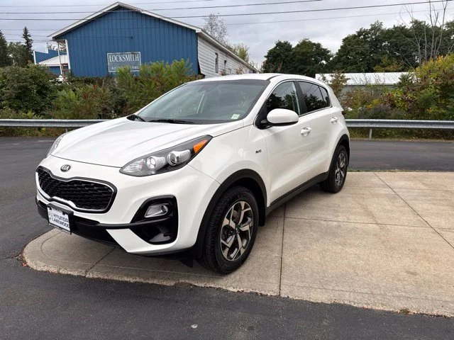 Certified Used 2020 White Kia LX image 4