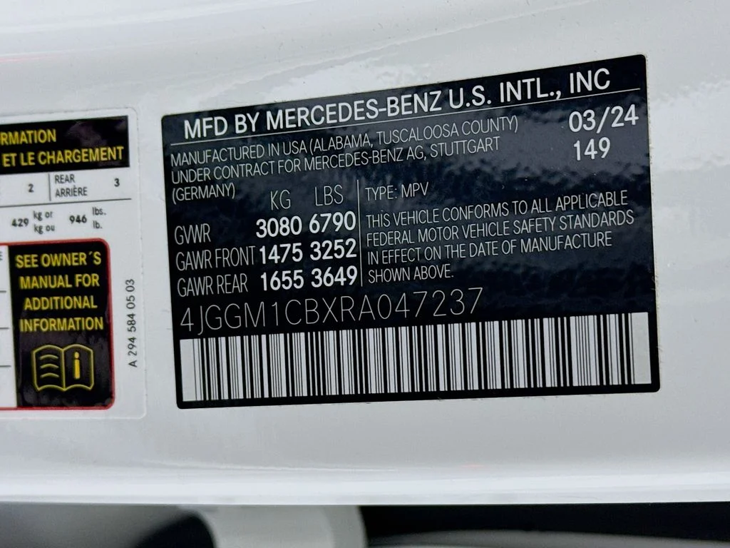Used 2024 Polar White Mercedes-Benz 350 SUV image 25